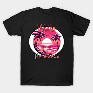 Sunset in Utila, Honduras T-Shirt